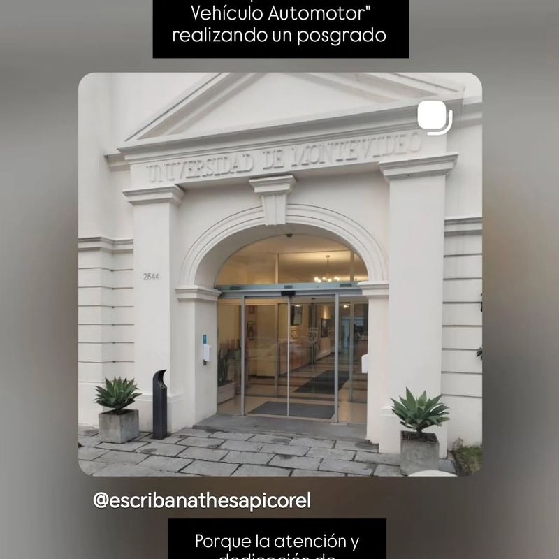 Publicación: posgrado en la Universidad de Montevideo
